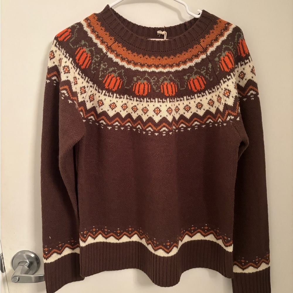 Keil James Patrick pumpkin sweater